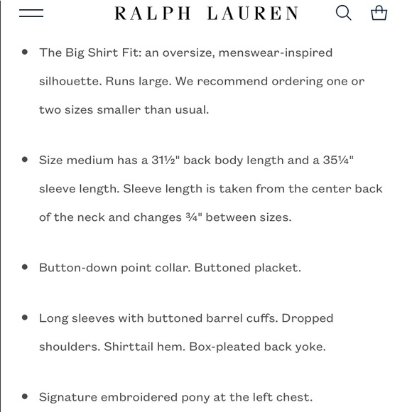 POLO sz 4 Tie-dye “big shirt” in thick cotton NWOT - Picture 9 of 11